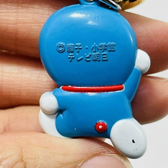 Fujiko Doraemon Dorayaki Figure Keyring Keychain Anime Cartoon Metal Heavyweight - Picture 4 of 9